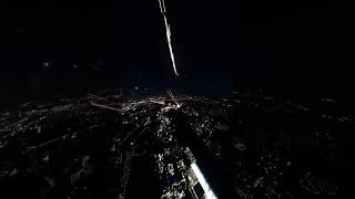 Skydiving Through a Fireworks Show 🎬 Jon Devore + Jeff Provenzano #Shorts #Fireworks