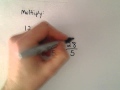 Multiplying and Simplifying Fractions