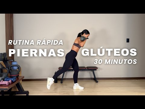 Entrenamiento de piernas y glúteos a fuego