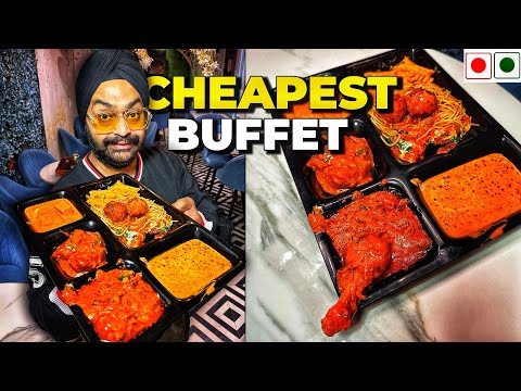 Dilli Ka Sabse Sasta Unlimited Buffet | Delhi's Cheapest Lunch & Dinner Buffet!