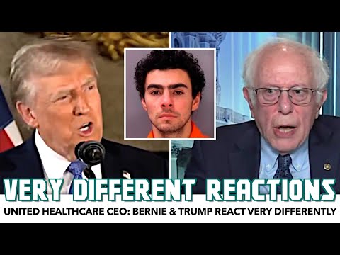 Bernie & Trump React Very Differently To United Healthcare CEO Discussion