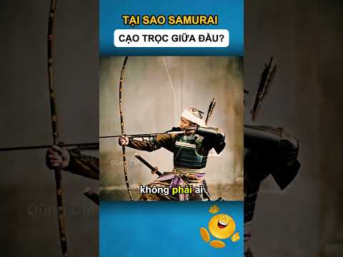 Tại Sao Samurai Cạo Trọc Giữa Đầu?