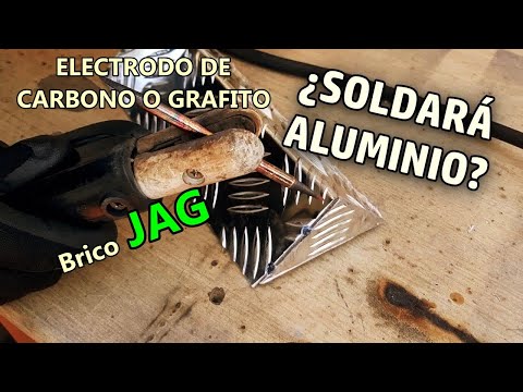 Soldar Aluminio con Electrodo de Carbono o Grafito (Arcair) | Trucos de soldadura tipo TIG | Grafite