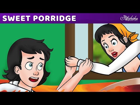 Sweet Porridge | پریوں کی کہانیاں | سوتے وقت کی کہانیاں | Urdu Fairy Tales