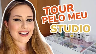 TOUR PELO MEU STUDIO