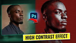 Create a High Contrast Red Duotone Effect in Photoshop