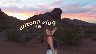SPRING BREAK VLOG *sunsets, shopping, tanning* 