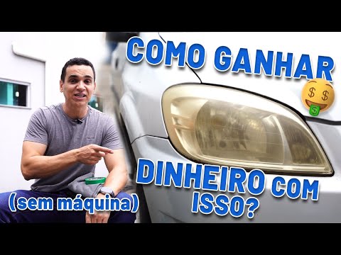 SEM LIXAR! COMO RESTAURAR FARÓIS FÁCIL!