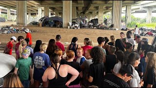 An Alabama church secretly sent kids to evangelize in a homeless encampment