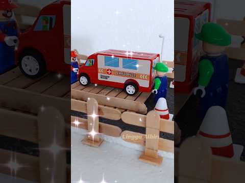 FIRE ENGINE CONVERTED INTO A COOL AMBULANCE #car
