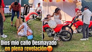 Callo desmayado Dios mío todos gritaron en plena revelación nadie lo podía creer que pasó😳