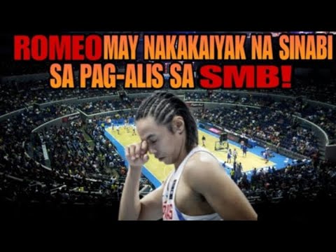 PBA NEWS.TERRENCE ROMEO MAY NAKAKA-IYAK NA SINABI SA PAG-ALIS NITO SA SMB!