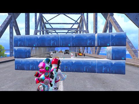 NEW BEST TRICK in the BRIDGE😱 | 16 ENEMIES vs ME | PUBG Mobile