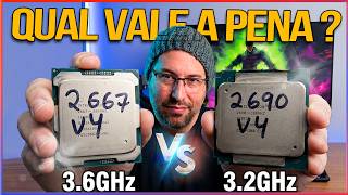 XEON 2667 V4 vs 2690 V4 ! QUAL É O REI DOS XEON X99 !?