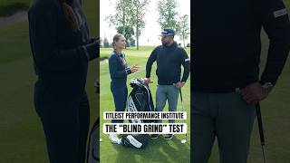 Experience the “Blind Grind” test @ TPI #amateurgolf #titleist #sm11