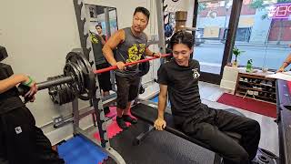 Max Bench Press Challenge for Martial Artists