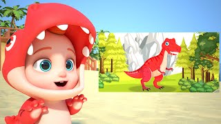 T-Rex Roar! 🦖| Dinosaur Song | Boo Kids Song