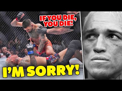 Charles Oliveira ISSUES statement after KO loss to Ilia Topuria at UFC 317