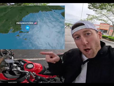 Riding The Entire Length Of Cape Cod On A Ducati