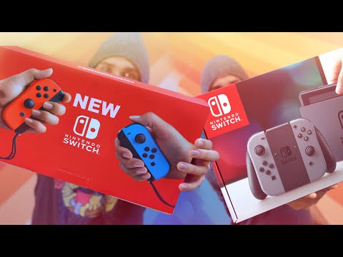 NEW Nintendo Switch unboxing!