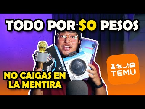 Se acerca el BLACK FRIDAY de TEMU | TODO A CERO PESOS