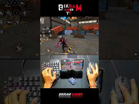 Free Fire Gaming Keyboard | ⌨️ 🖱📱Mix Pro Geek Gamer #freefire #mixpro #geekgamer #keyboardmouse