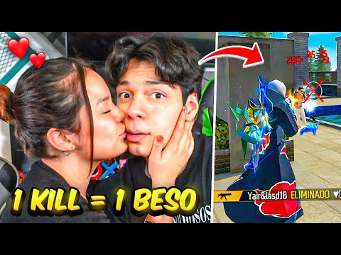 BARBIE ME DA UN BESO POR KILL EN FREE FIRE *2025* - Yair17