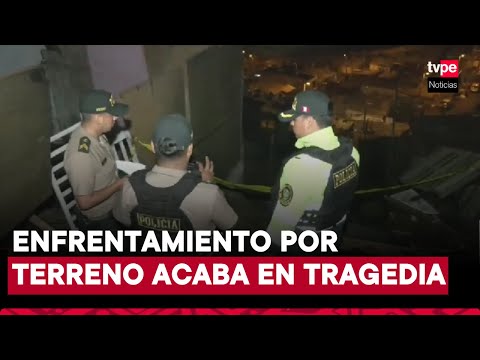 Tragedia en Chorrillos: tres muertos y un herido tras violento enfrentamiento por terreno