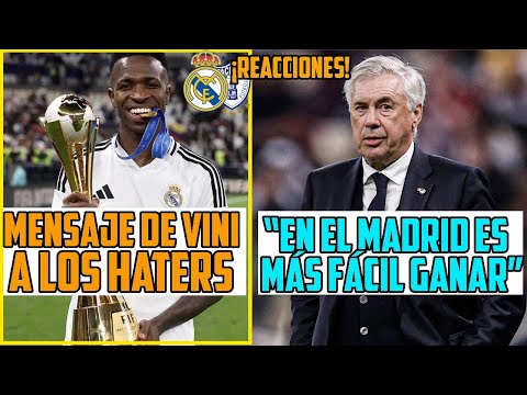 VINICIUS RECUERDA A LOS HATERS LO QUE ES EL MADRID Y SE LA PELA QUE LOS MAULAS NO LE DIERAN EL BDO