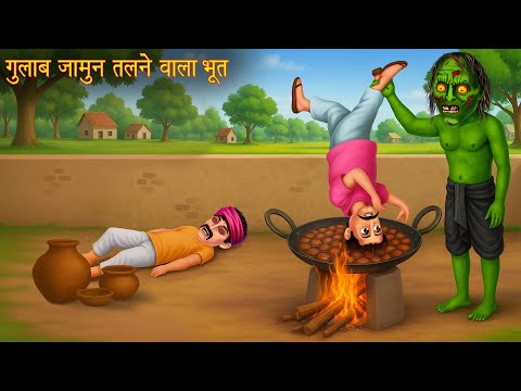 गुलाब जामुन तलने वाला भूत | Ghost Gulab Jamun | Hindi Stories | Bhootiya Kahaniya | Horror Stories