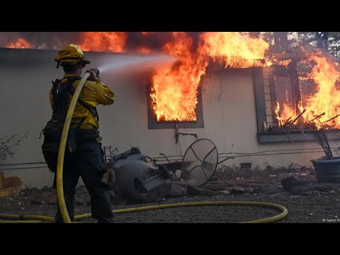 Moto wa Nyika Mjini Los Angeles: Majengo Yateketea na Moto Mkubwa Marekani