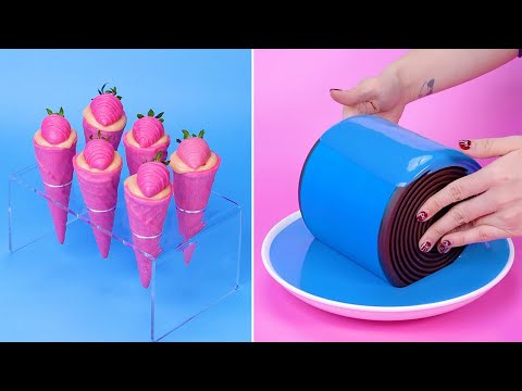 Wonderful Colorful Chocolate Cake Compilation | Most Amazing Oreo & Nutella Mixed Chocolate Cakes