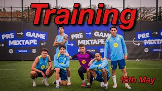 FC Barcelona Training 15th May: Lewandowski, Pedri, Gavi, Rashford, Olmo | Ready For Real Betis