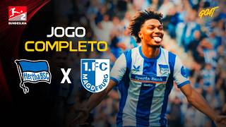 HERTHA BERLIM X MAGDEBURG | JOGO COMPLETO | BUNDESLIGA 2