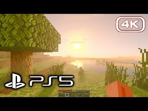 Minecraft: PS5 Edition - Official Gameplay 4K 60FPS (Preview Beta)