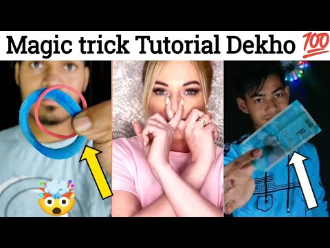 Magic trick Dekho Tutorial Dekho 💯 🧐🤯👍 || #magic