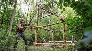 Probleme beim Dachbau - Waldhütte #5