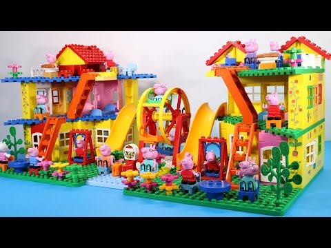 Peppa Pig Lego House With Water Slide - Lego House Creations #8