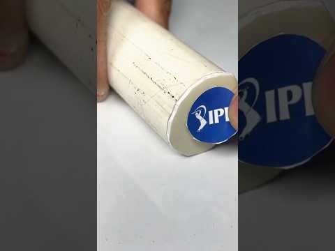 PVC pipe se Cricket Tennis Bat banaya
