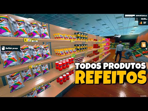 Como Ter os Produtos Brasileiros Novamente - Supermarket Simulator