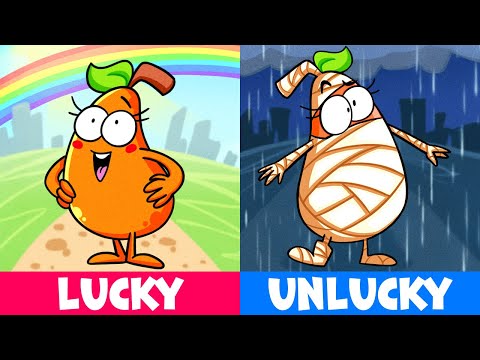 LUCKY vs UNLUCKY: Living Without Pain for One Day (Worst Idea Ever) 🍐 Pear Couple