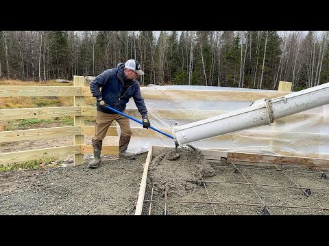 We've NEVER Poured CONCRETE in This Cold of Temps BEFORE...