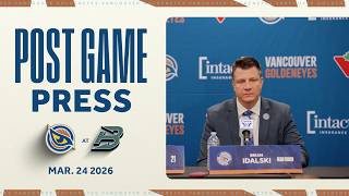 Post Game Press Conference | March 24th, 2026