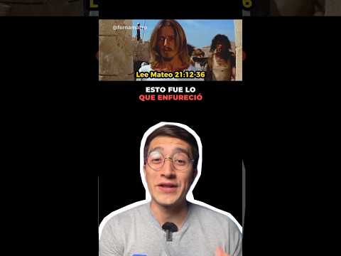 Cómo JESÚS se enfadó en REALIDAD 😡😱 #shorts #jesus #viral #religion