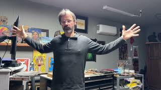 Getting rid of Glare on Paintings