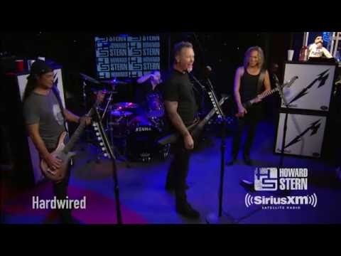 Metallica "Hardwired" Live on the Howard Stern Show