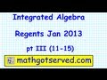 Understanding Algebraic Concepts and Geometry