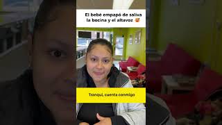 BEBÉ de 6 meses babeó por todo el iPhone 🤣🤣 #funny #apple #shorts #iphone #ios #samsung #fyp