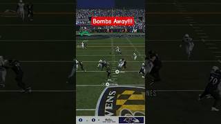 Lamar Jackson Td pass #gaming #ps5 #nfl #madden26 #ravens
