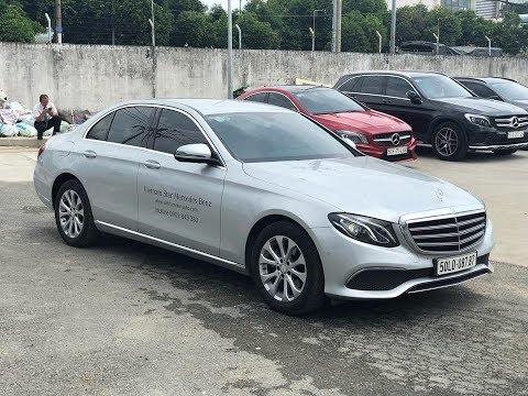 Bán xe Mercedes E200 bạc 2017 chính hãng, trả trước 600 triệu rinh xe về ngay